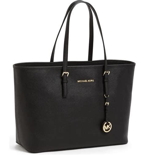 michael kors jet set saffiano tote sale|michael kors saffiano large tote.